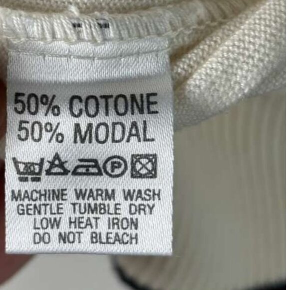 Marcello Mens Knitted Long Sleeve Quarter Zip Sweater Off White Size Large - Picture 6 of 9